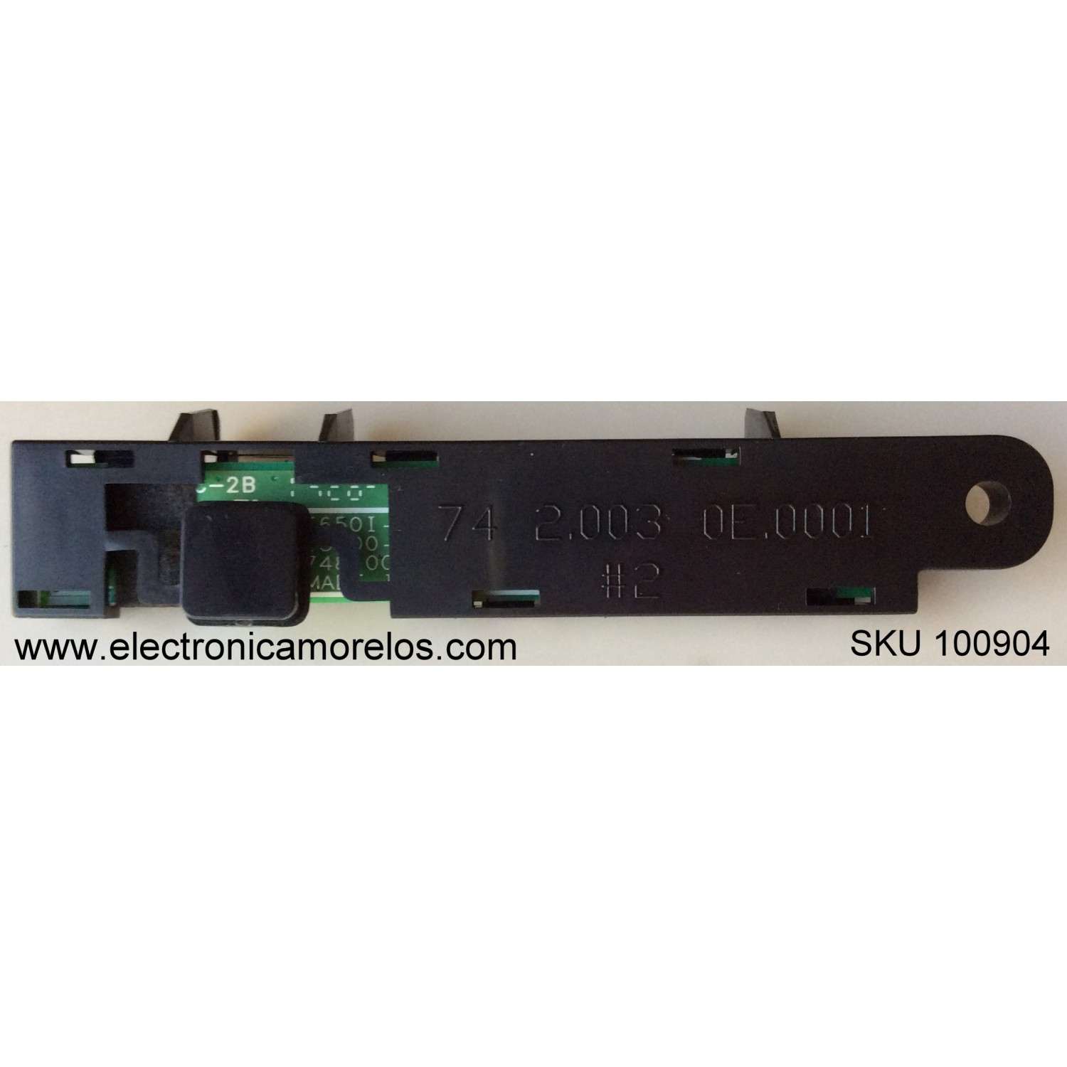 BOTONERA VIZIO 75500303A001 / 748.00K05.0011 / MODELO E650I-B2